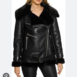 Rebecca Minkoff Black Leather Jacket
